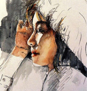 Aquarell von Herbert Brumm